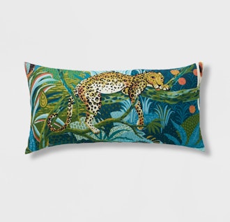Leopard Oversized Outdoor Lumbar Pillow