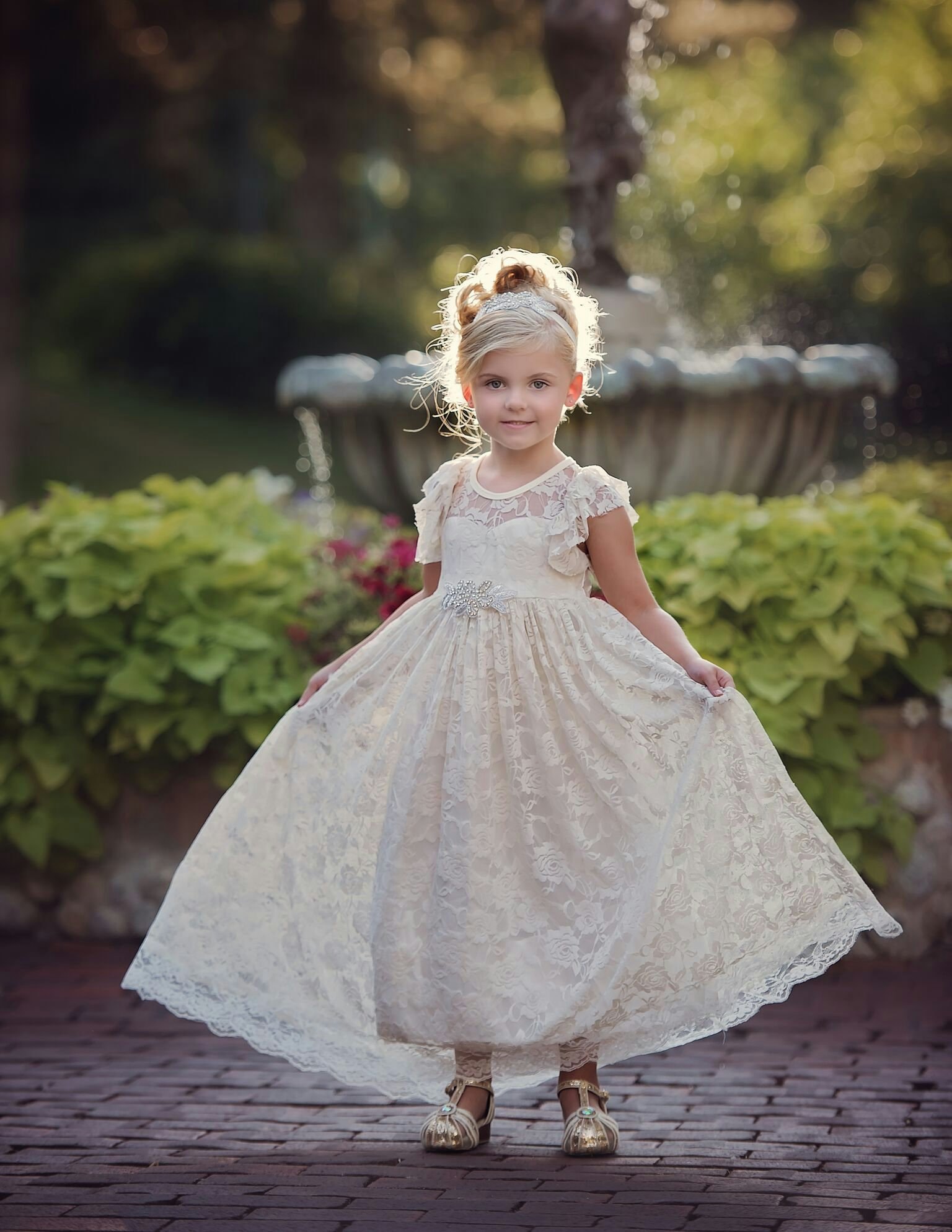 Flower girl clearance dresses under 50