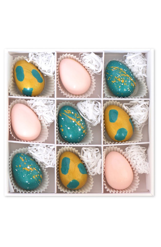 Maggie Louise Confections Dazzling Eggs 9-Piece Chocolate Set