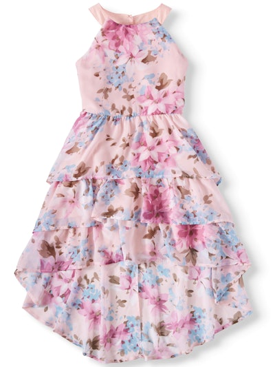 My Michelle  Floral Tiered Maxi Dres