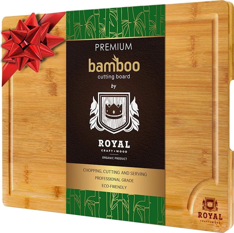 Royal Craft Wood Organic Bamboo Cutting Board