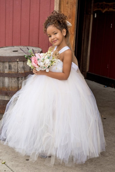 Kaya Country Couture Flower Girl Dress