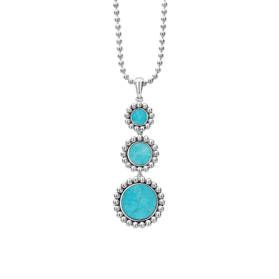 Maya Drop Pendant Necklace