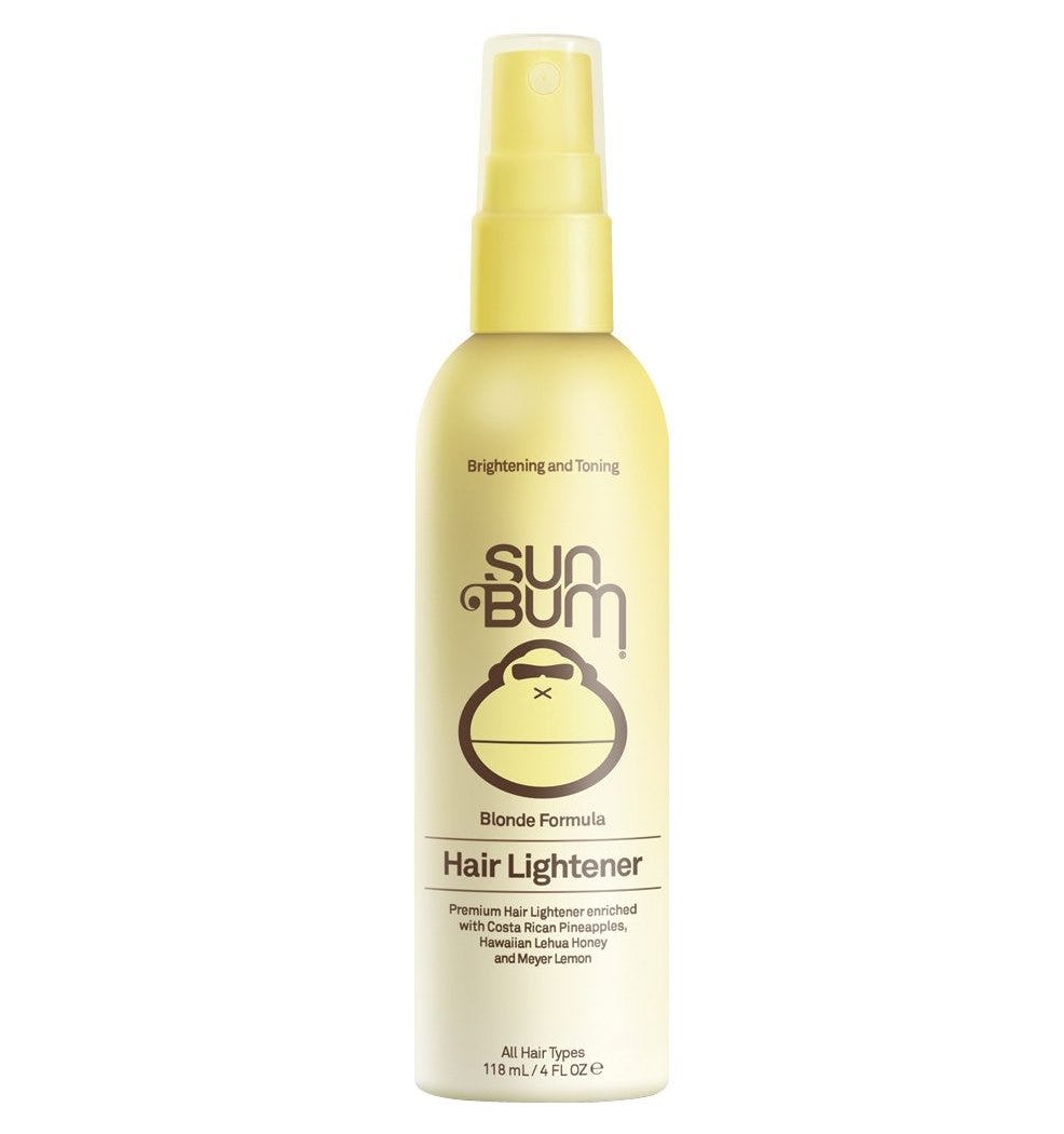 hair lightener spray blonde sun bum lightening highlighting brown brunettes medium 4oz paraben gluten count oz bottle tones lighten lemon