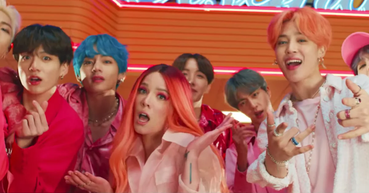 Bts Boy With Luv Video Ft Halsey Perfectly Celebrates Their New Album Map Of The Soul Persona Watch