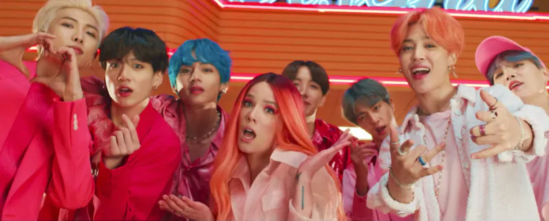 Bts Boy With Luv Video Ft Halsey Perfectly Celebrates Their New Album Map Of The Soul Persona Watch