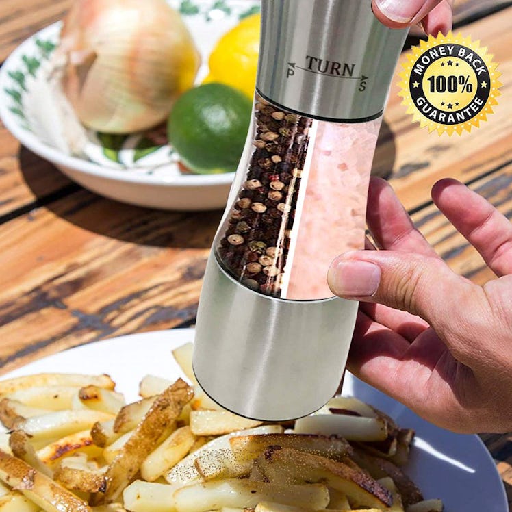 Loritada Manual Dual Salt And Pepper Grinder