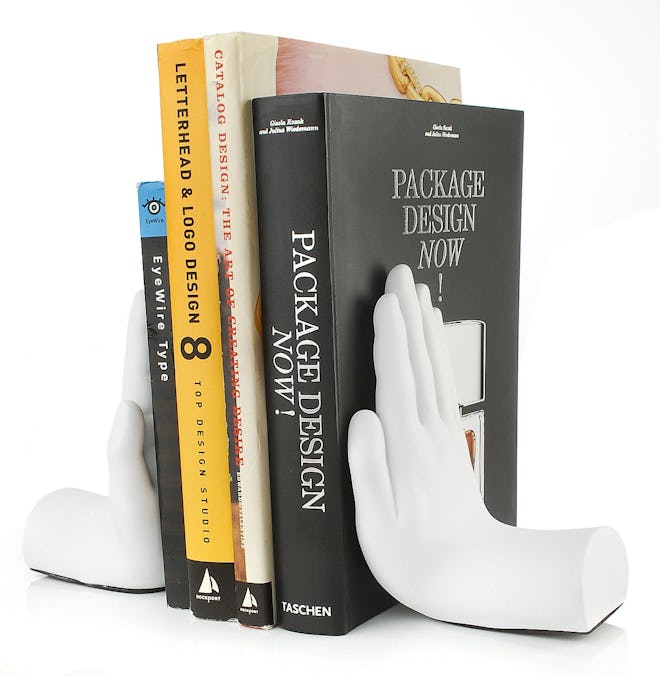 Stop Hand Bookends