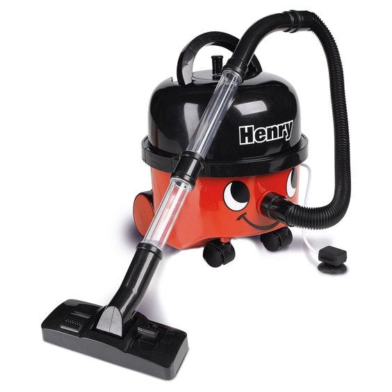The Mini Cadson Henry Vacuum Is The Perfect Toy For Your Little Helper