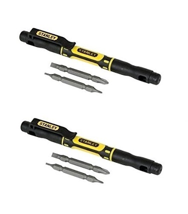 Bostitch Office Stanley 4-In-1 Pocket Screwdriver (2 Pack)