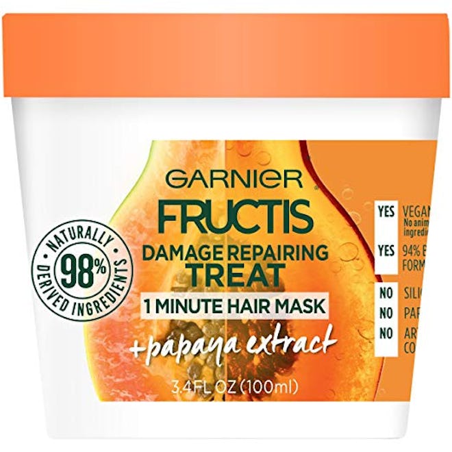 Garnier Fructis Damage Repairing 1-Minute Hair Mask, 3.4 Ounces
