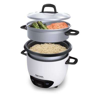 Aroma Housewares Rice Cooker And Food Steamer