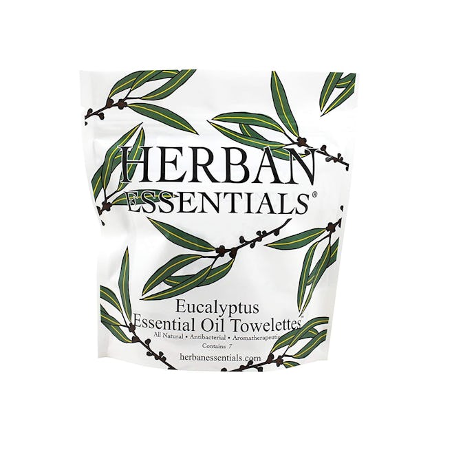Herban Essentials Mini Towelettes (Eucalyptus)