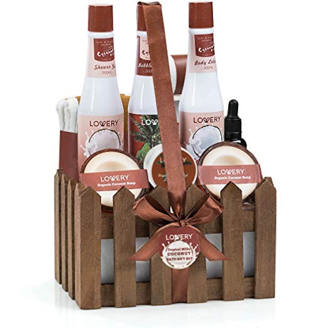 Organic Spa Gift Basket 