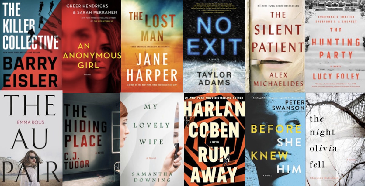 The Most Popular Thriller & Mystery Books Of 2019 So Far, According To ...