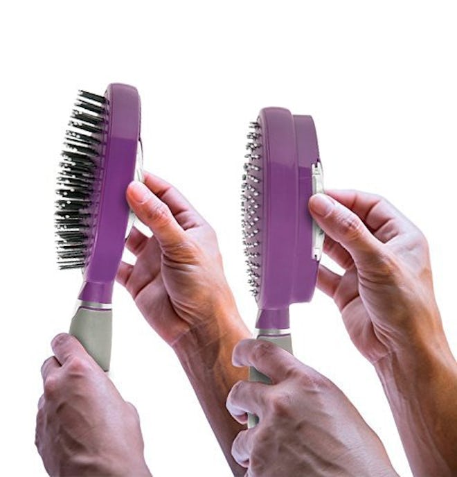 Qwik Clean Self-Cleaning Hair Brush