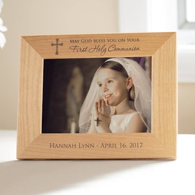 Personalized First Communion Picture Frame