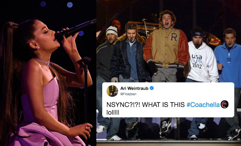 This Video Of Ariana Grande Performing With Nsync At