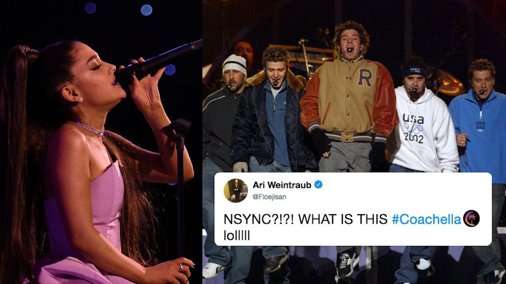 This Video Of Ariana Grande Performing With Nsync At