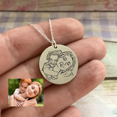 Photo Necklace