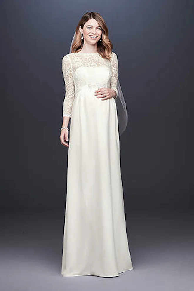 18 Maternity Wedding Dresses That Will Show Off Your Pregnancy Curves 18 Maternity Wedding Dresses That Will Show Off Your Pregnancy Curves