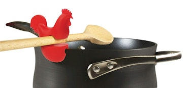 Fox Run Brands Rooster Pot Clip/Spoon Holder