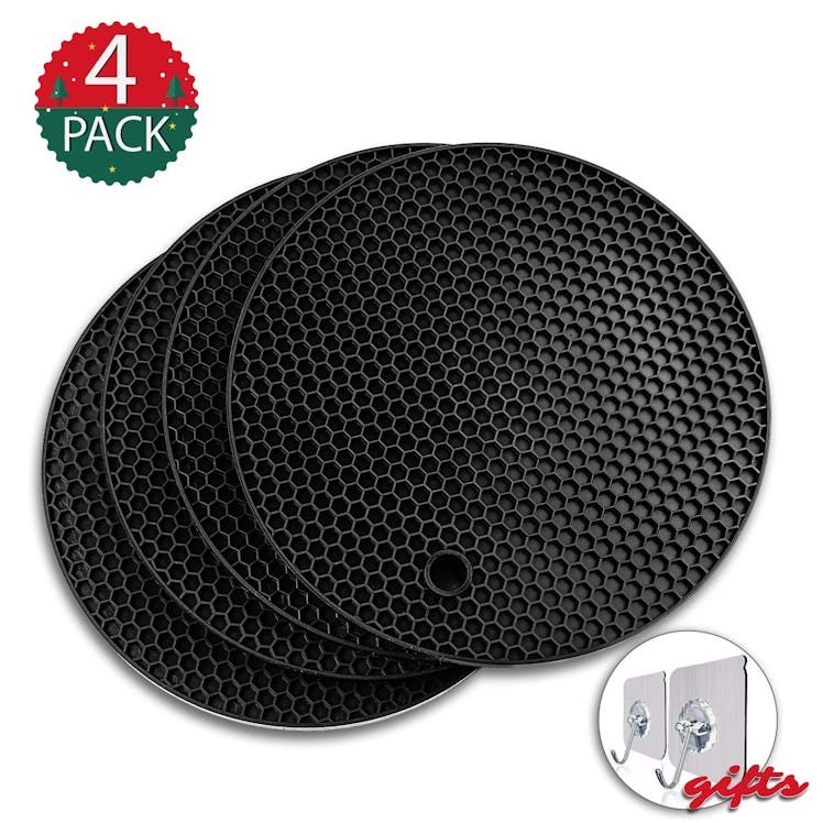 Flare Up Multipurpose Silicone Trivet Mat (2 Pieces)