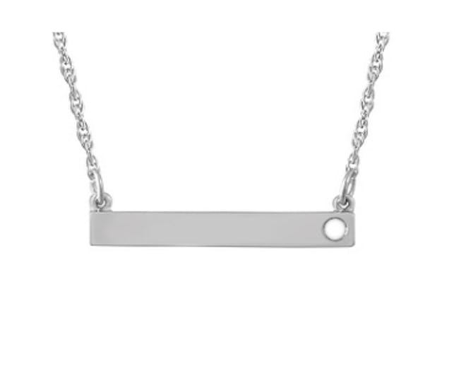 Bar Family Necklace