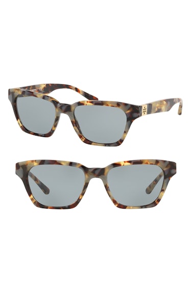 Tory Burch Classic Stacked 51mm Sunglasses