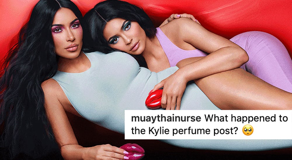 What Happened The KKW Fragrance x Kylie Instagrams Fans Are