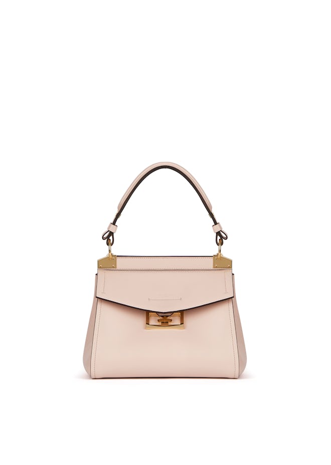 Small Mystic Bag in Pale Pink Soft Leather