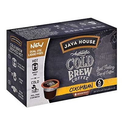 Java House Cold Brew Coffee Pods