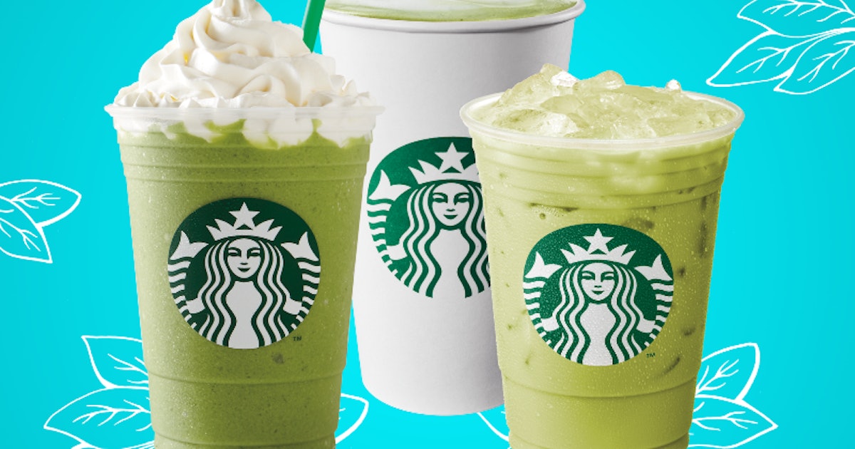 The Strongest Starbucks Drinks With Matcha Green Tea Are