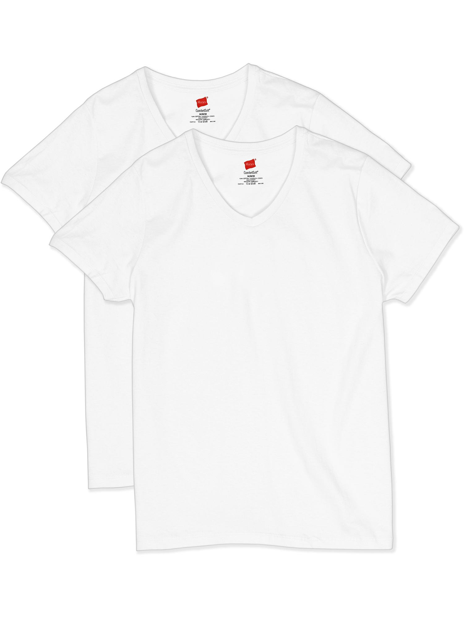 Hanes Girls Long Sleeve Crewneck T-Shirt Tee 100/% Cotton Ringspun Comfort Soft
