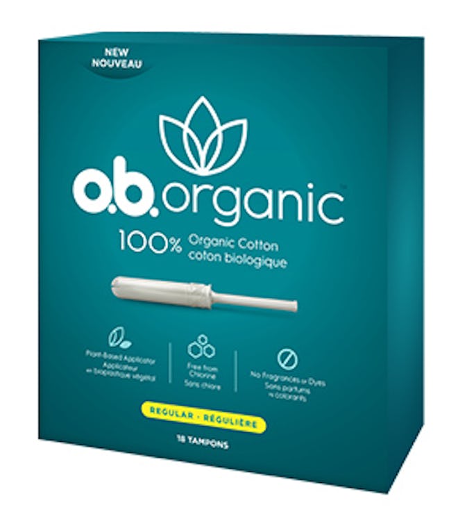 o.b. Organic™ Regular  with Plant-Based* Applicator