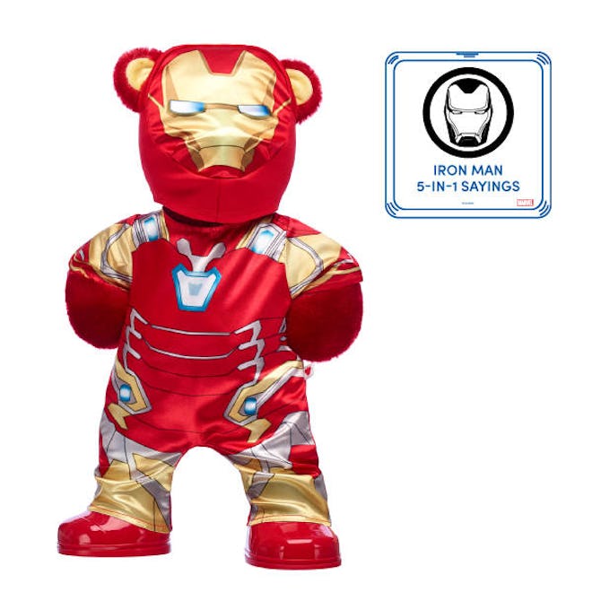 Iron Man Bear with Costume and Sound