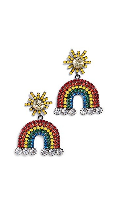 Elizabeth Cole Rainbow Earrings  