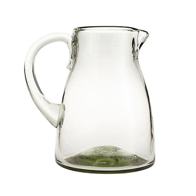 Santino Recycled Glass Pitcher