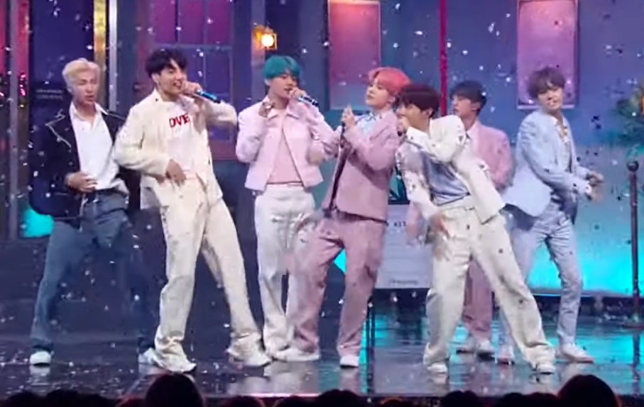 This Video Of BTS' "Boy With Luv" Performance On 'M 