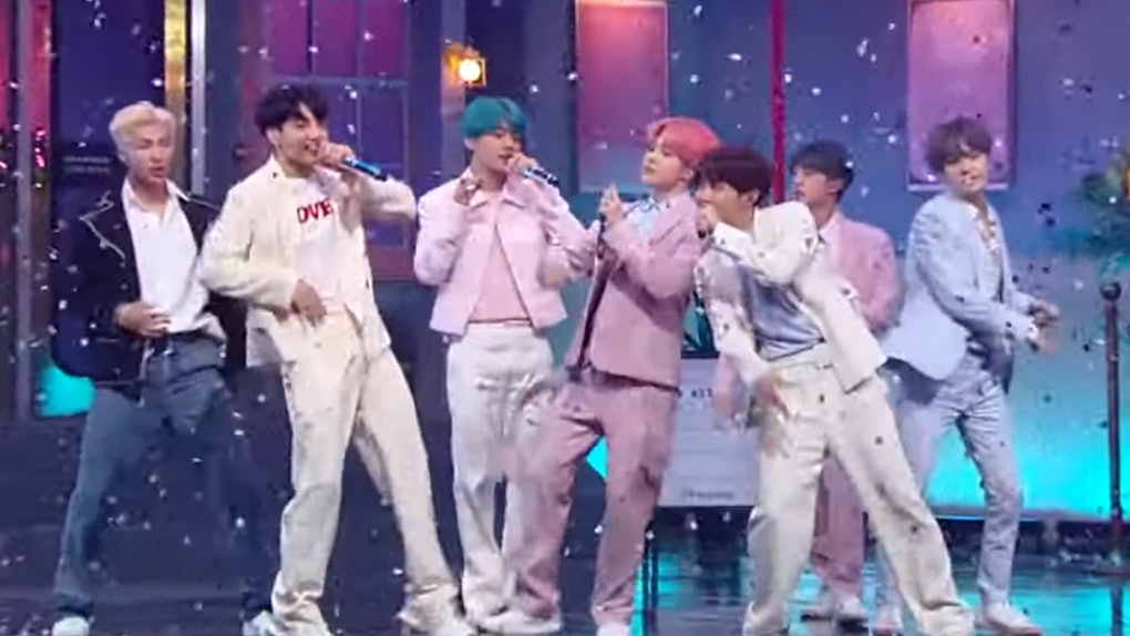 This Video Of BTS' "Boy With Luv" Performance On 'M This Video Of BTS' "Boy With Luv" Performance On 'M