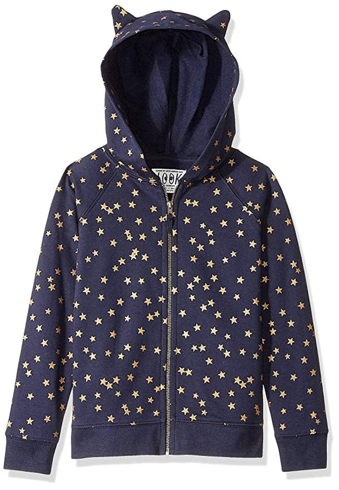 LOOK by crewcuts Girls' Critter Hoodie