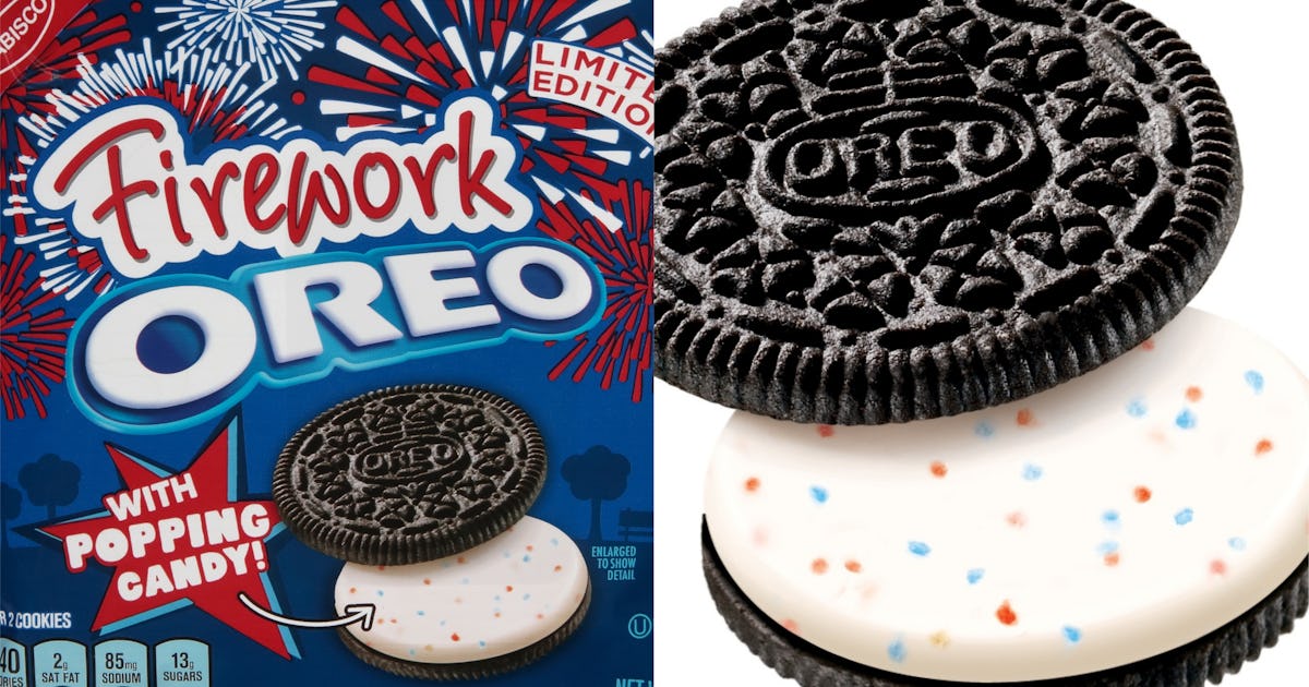 Fireworks Oreos Are Available For Purchase At Walmart, Popping Candy ...