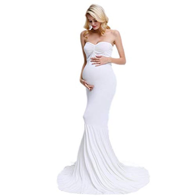 Women's Elegant Fitted Boob Tube Dress