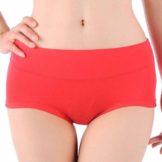 Hoerev Comfort Middle Bamboo Fiber Brief (6 Pack) (Sizes S-XL)