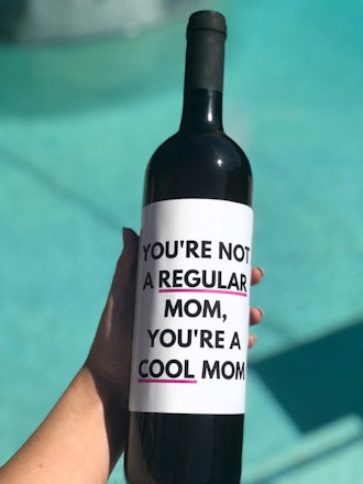 Cool Mom Wine Label