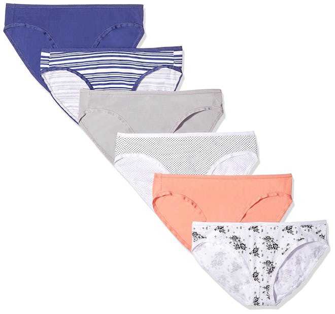 Amazon Essentials Cotton Stretch Bikini Panty (XS-XXL)