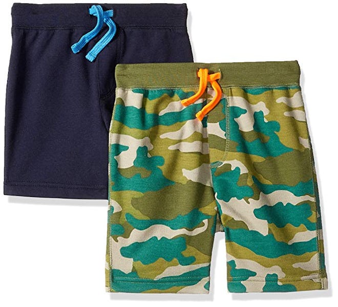 LOOK by crewcuts Boys' 2-Pack Knit Pull-On Shorts