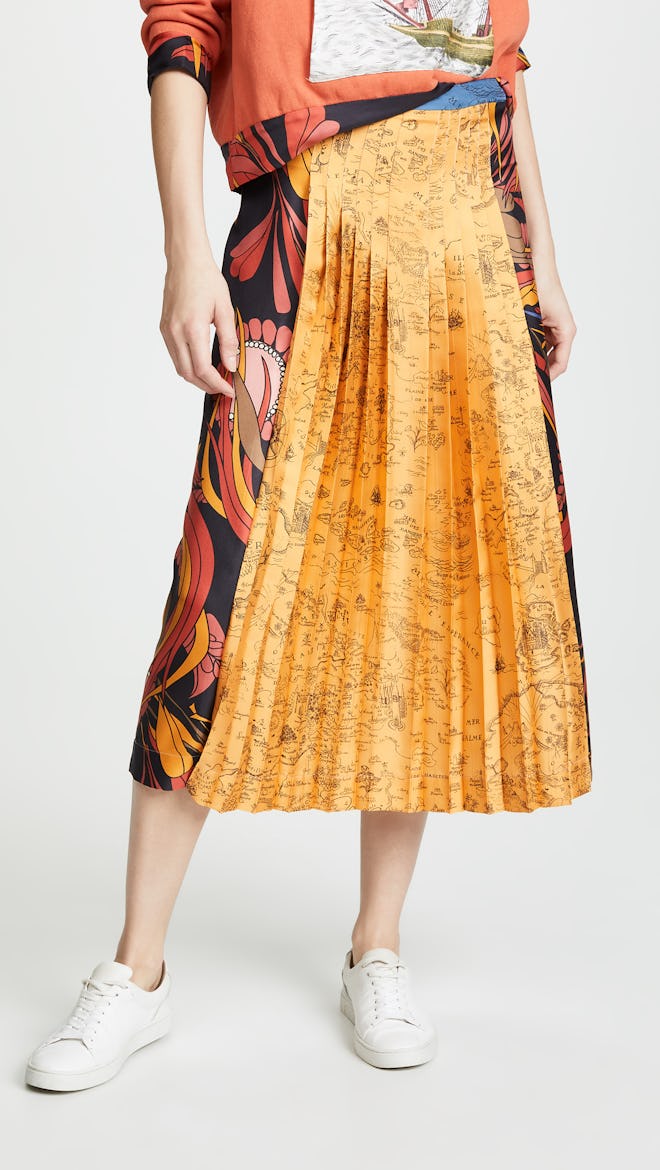 Ouiston Pleat Front Skirt