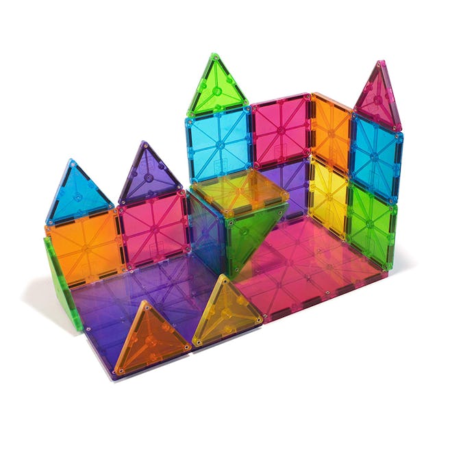 Magna-Tiles Clear Colors 32-pc Set