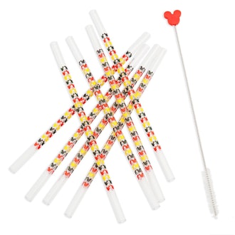 Mickey Mouse Reusable Straw Set